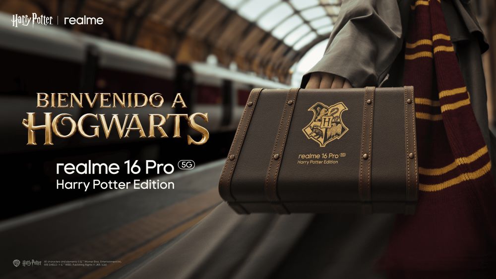La magia llega a los móviles: edición Harry Potter Realme Edición Harry Potter